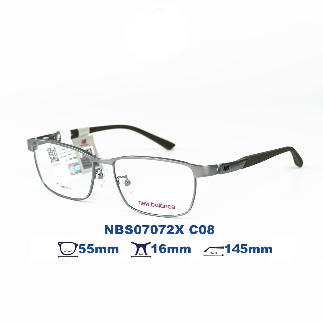 Gọng kính NEW BALANCE NBS07072X C08