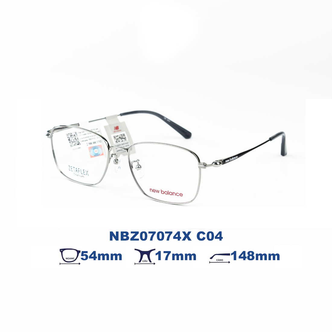  Gọng kính NEW BALANCE NBZ07074X C04 