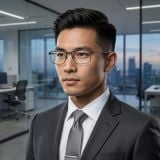 Gọng kính OAKLEY OX5019 501901 – người mẫu đeo kính