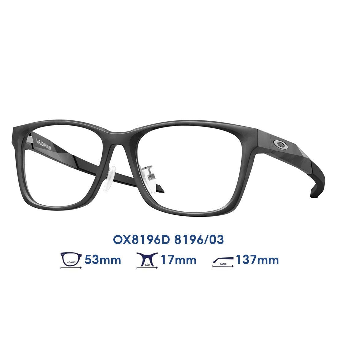 Gọng kính OAKLEY OX8196D 8196/03 Matte Black Camo