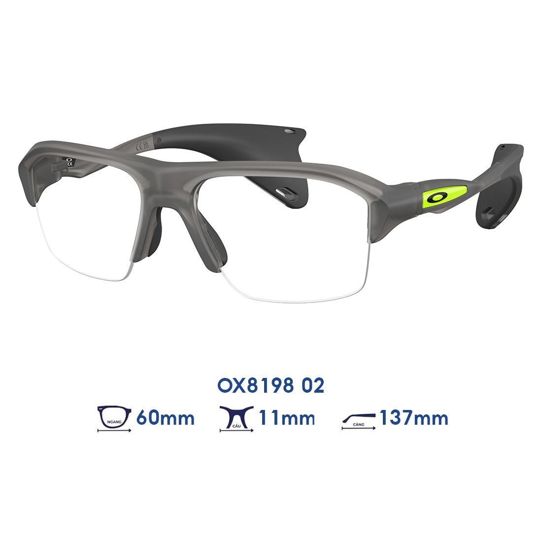  Gọng kính OAKLEY OX8198 02 
