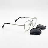 Gọng kính clip-on PARIM 96042 N1 – góc nghiêng 3/4