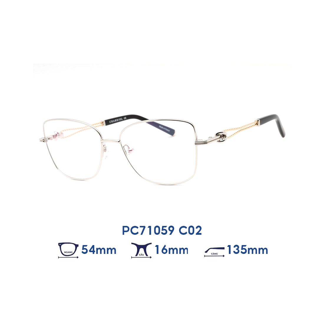  Gọng kính CHARRIOL PC71059 C02 