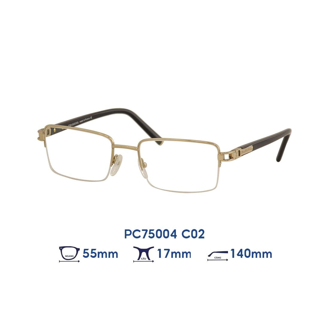  Gọng kính CHARRIOL PC75004 C02 