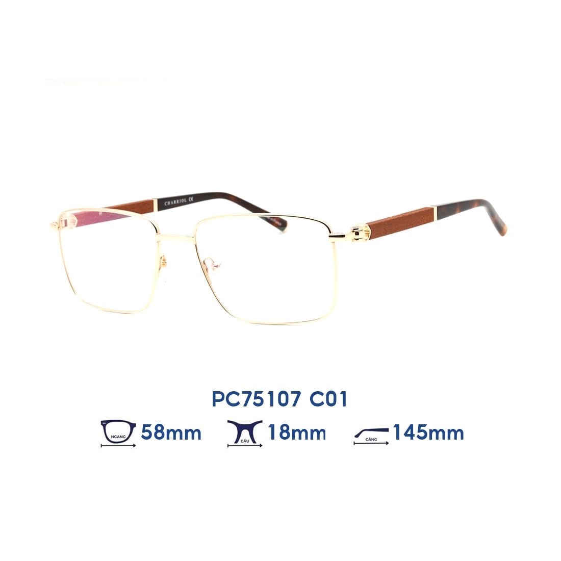 Gọng kính CHARRIOL PC75107 C01 