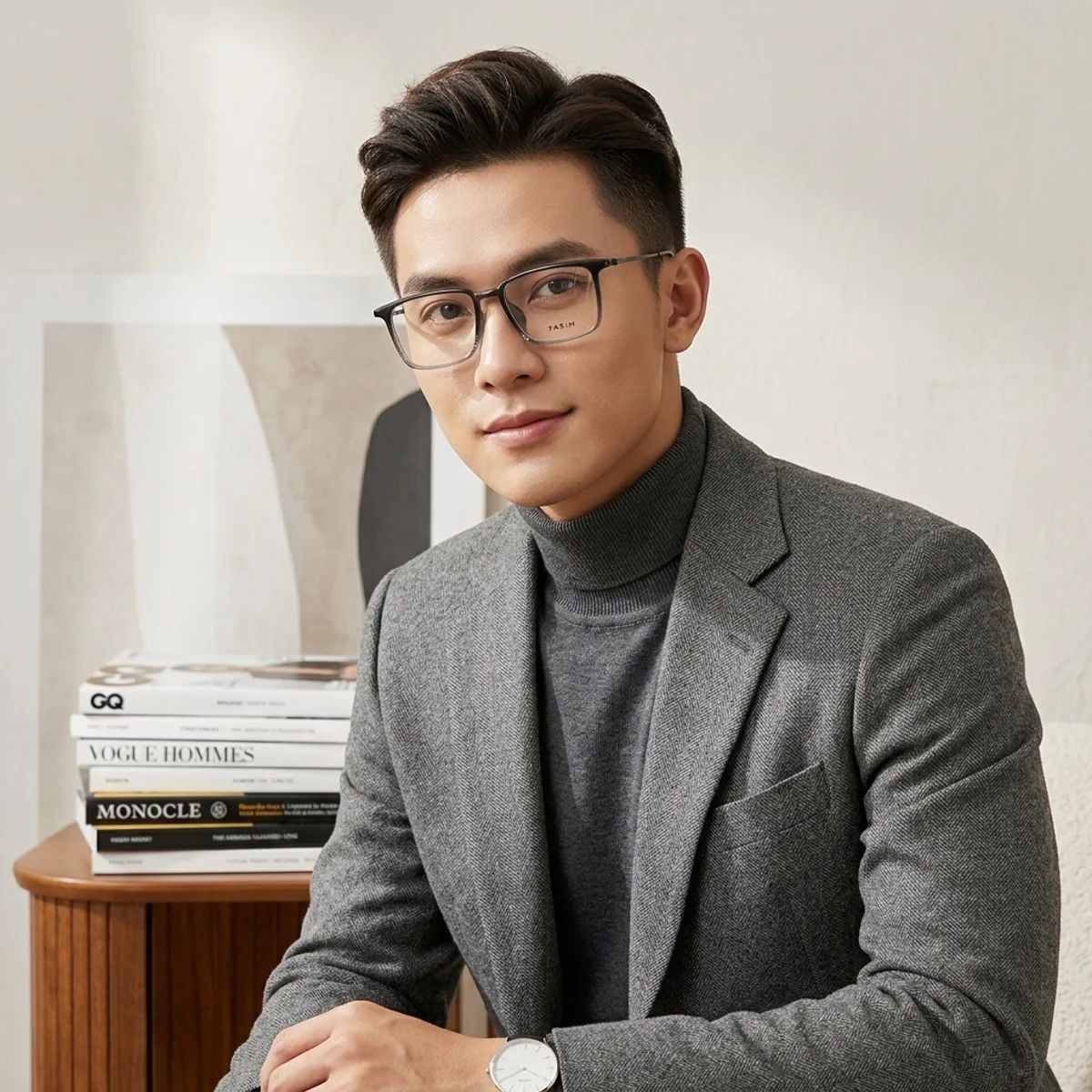 Gọng Kính Parim 85106 B1S