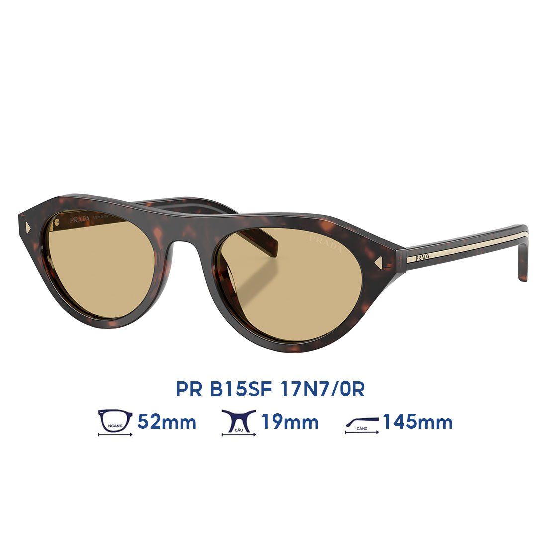  Kính mát PRADA PR B15SF 17N7/0R 
