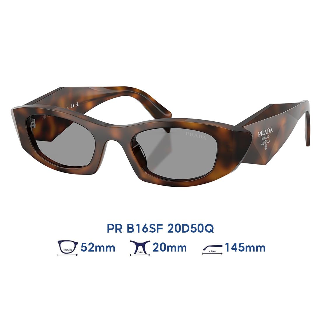  Kính mát PRADA PR B16SF 20D50Q 