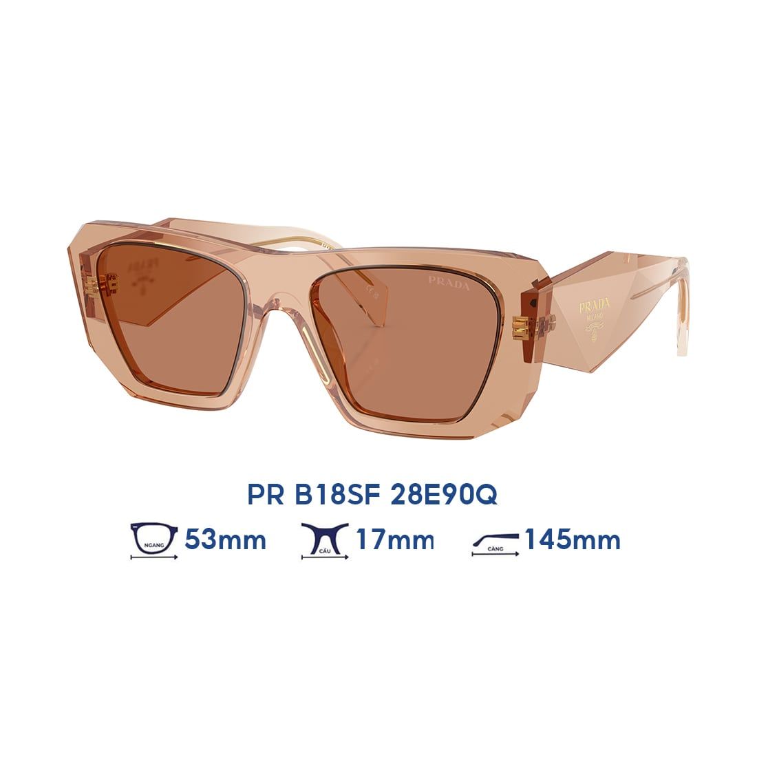  Kính mát PRADA PR B18SF 28E90Q 