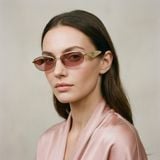 Kính mát PRADA PR D51S 5AK70B – người mẫu đeo kính
