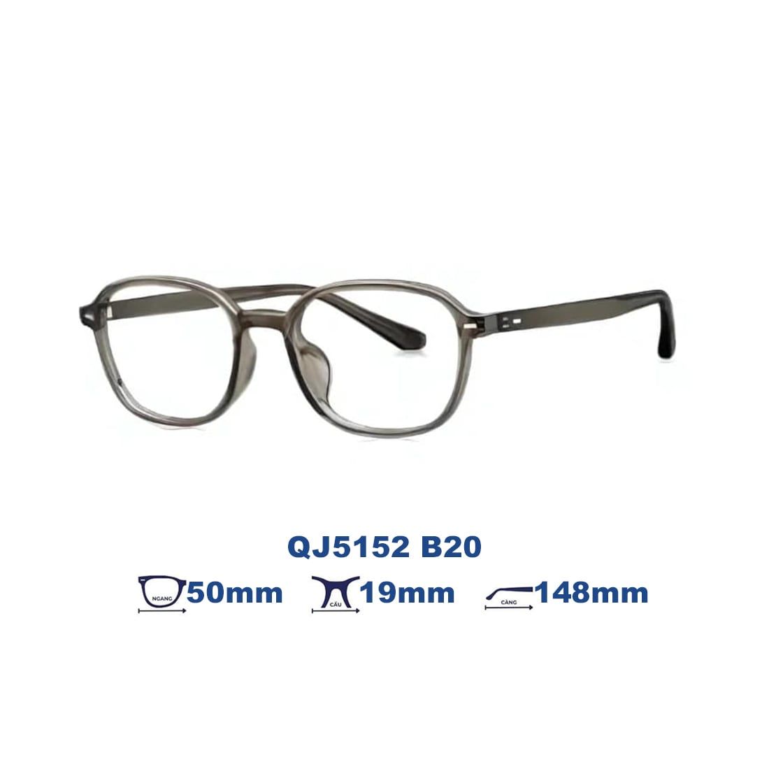 Gọng kính QINA QJ5152 B20