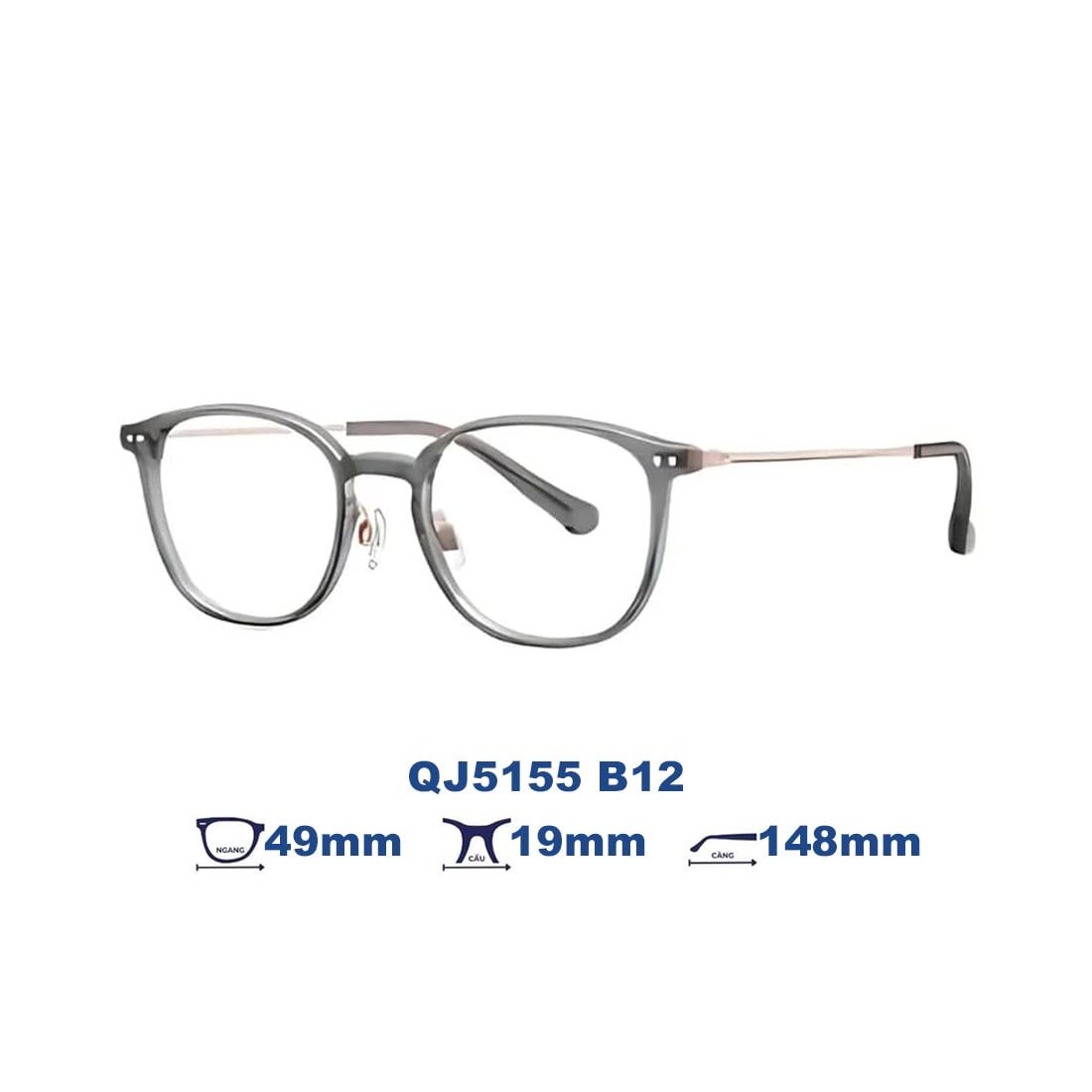 Gọng kính QINA QJ5155 B12