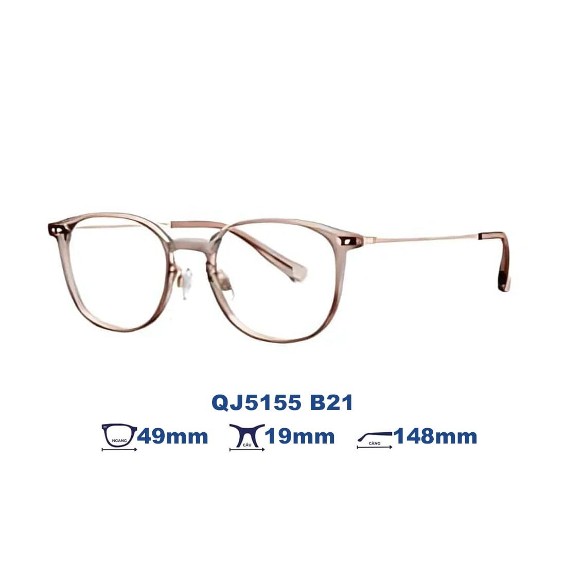 Gọng kính QINA QJ5155 B21