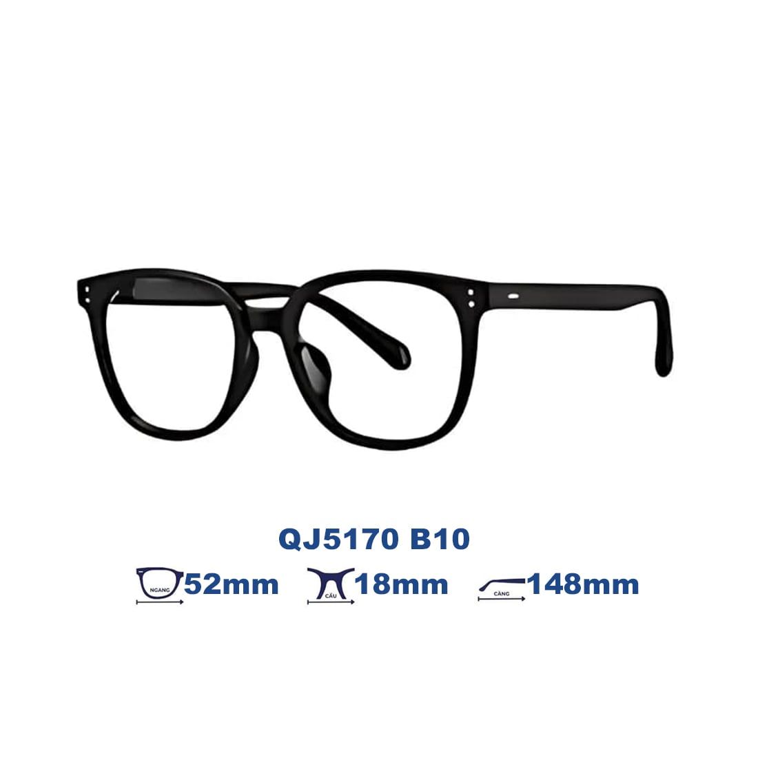 Gọng kính QINA QJ5170 B10