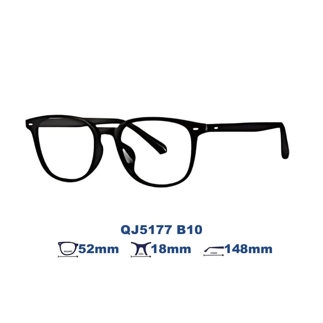 Gọng kính QINA QJ5177 B10