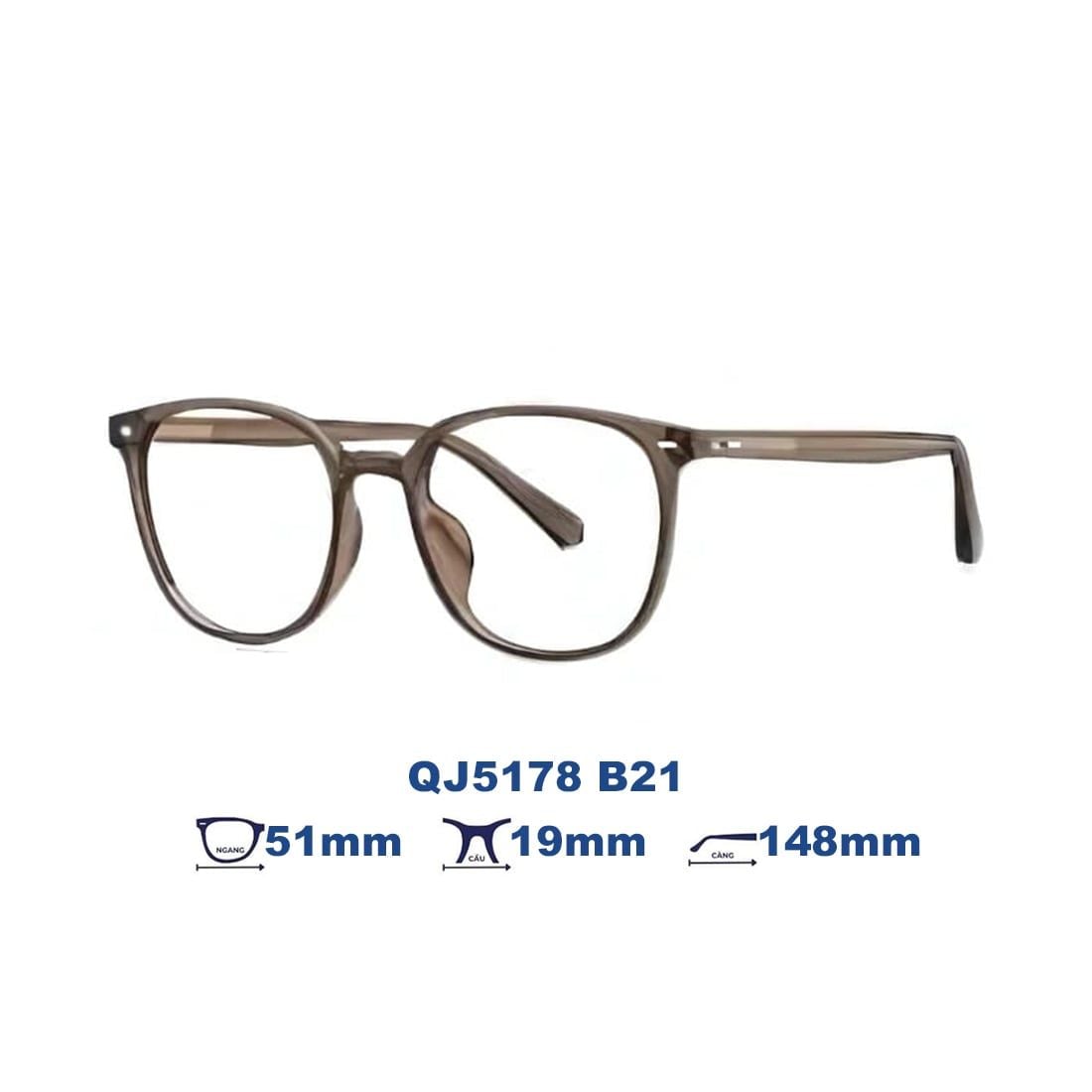 Gọng kính QINA QJ5178 B21