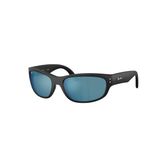 Kính mát trẻ em Rayban Junior RJ9189S 100S55 - Đen mờ – góc nghiêng 3/4