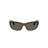 Kính mát trẻ em Rayban Junior RJ9189S 152/3 - Nâu vân đồi mồi – ảnh chính diện trên nền trắng