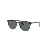 Kính mát trẻ em Rayban Junior RJ9552S 295/81 - Đen phối bạc – góc nghiêng 3/4