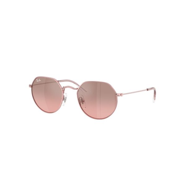 Kính mát trẻ em Rayban Junior RJ9565S 304/7E - Hồng nhạt – góc nghiêng 3/4