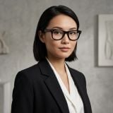 Gọng kính RAYBAN RX4340V 2000 – người mẫu đeo kính
