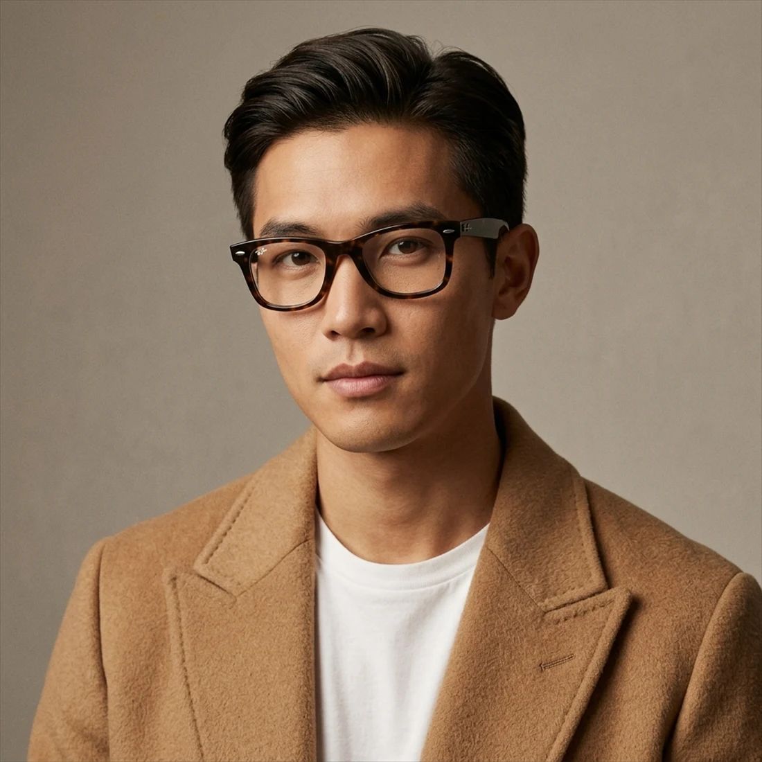 Gọng kính RAYBAN RX4340V 2012 – người mẫu đeo kính