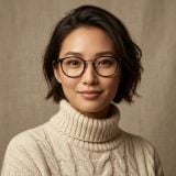 Gọng kính Rayban Jennie RX7266D 2012 – người mẫu đeo kính