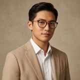 Gọng kính RAYBAN Jennie RX7266D 8472 – người mẫu đeo kính