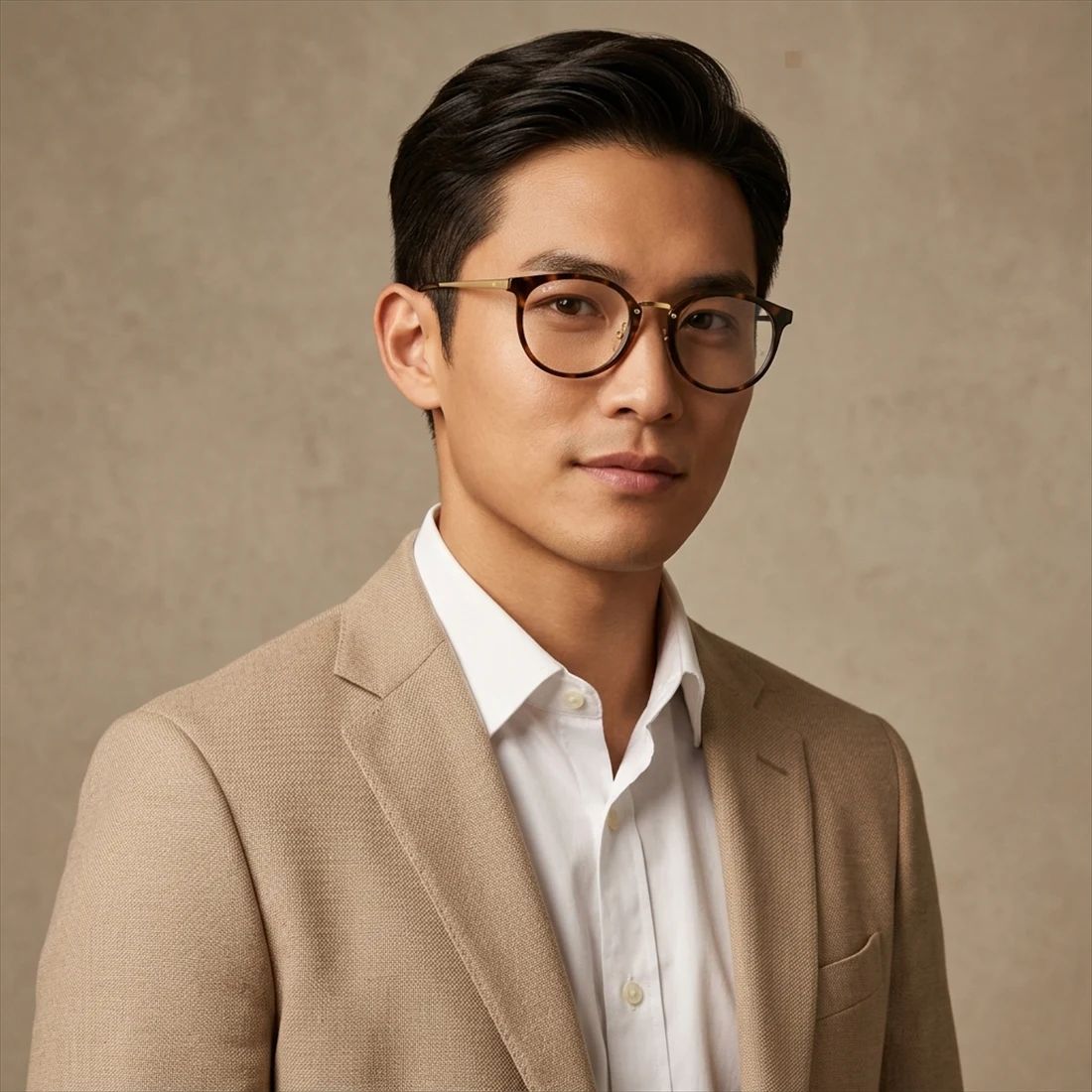 Gọng kính RAYBAN Jennie RX7266D 8472 – người mẫu đeo kính