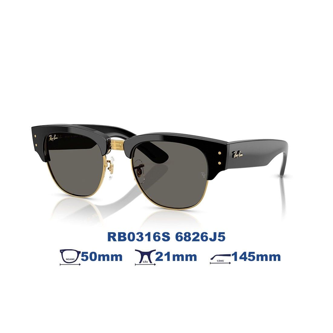  Kính mát RAYBAN RB0316S 6826J5 