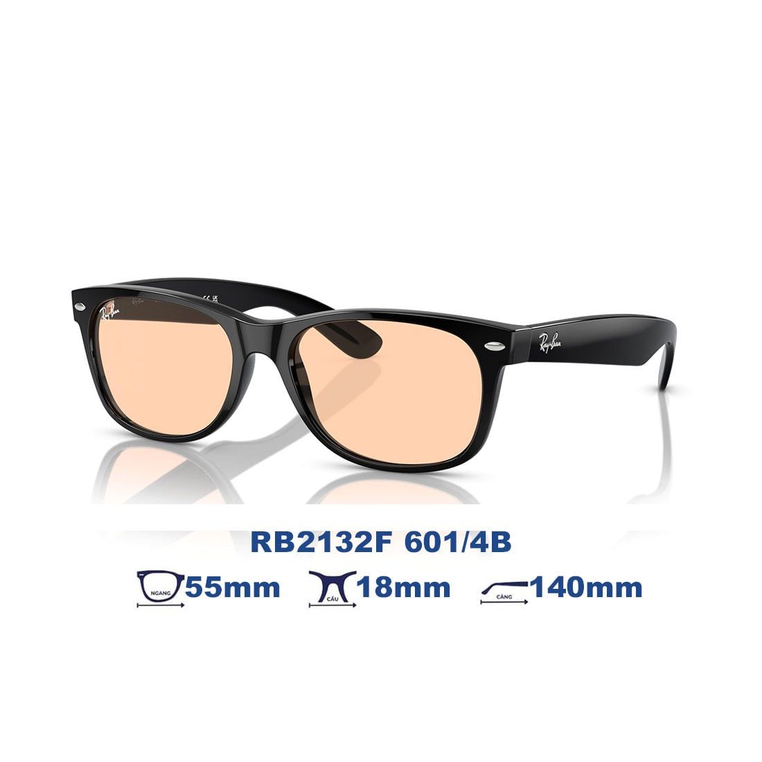 Kính mát RAYBAN RB2132F 601/4B