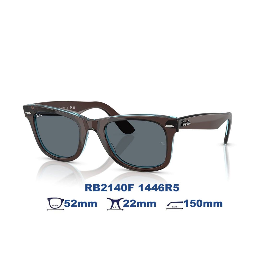  Kính mát RAYBAN RB2140F 1446R5 