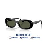  Kính mát RAYBAN RB2221F 901/31 