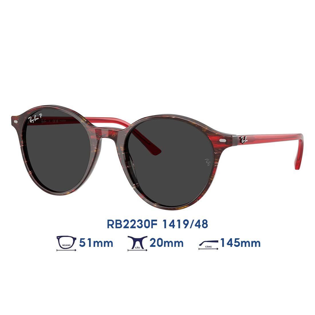  Kính mát RAYBAN RB2230F 1419/48 