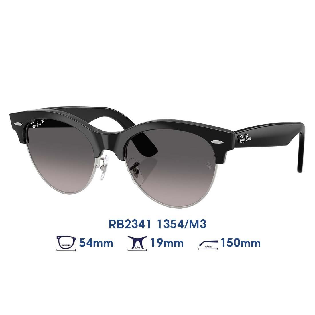  Kính mát RAYBAN RB2341 1354/M3 