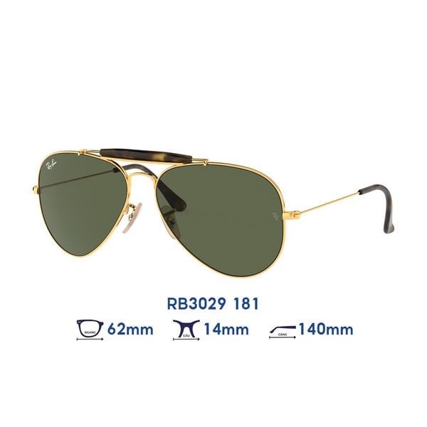 Kính mát Rayban RB3029 181