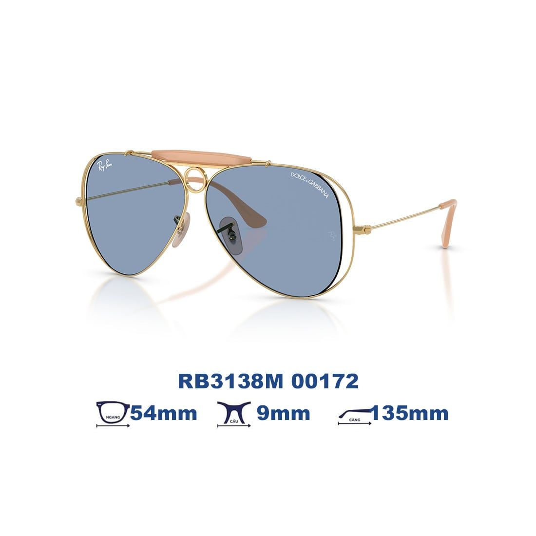 Kính mát RAYBAN RB3138M 00172