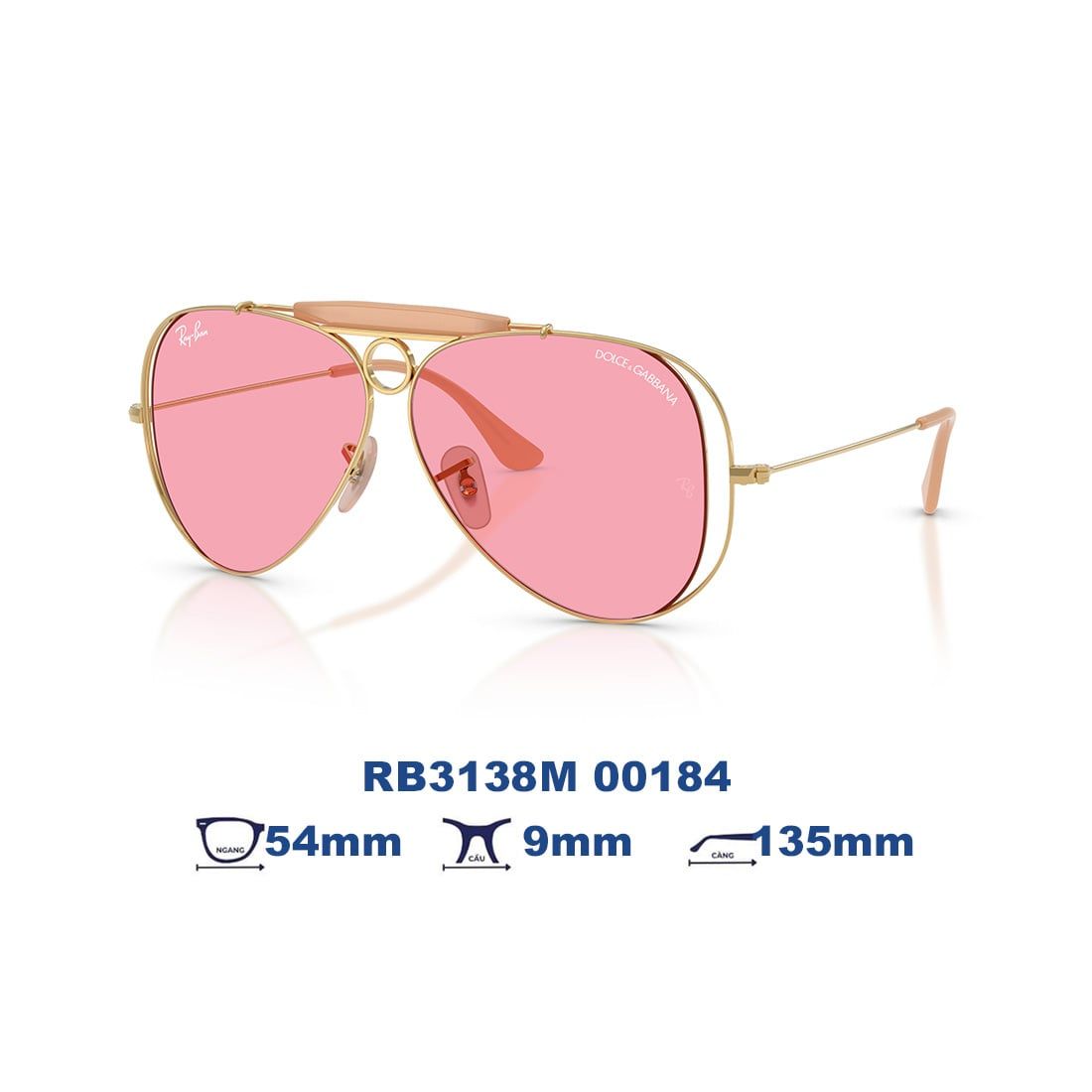 Kính mát RAYBAN RB3138M 00184