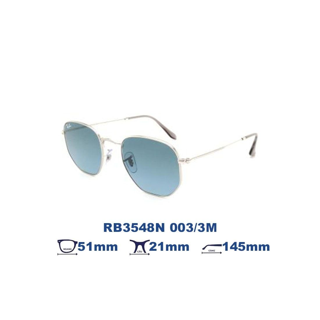  Kính mát RAYBAN RB3548N 003/3M 