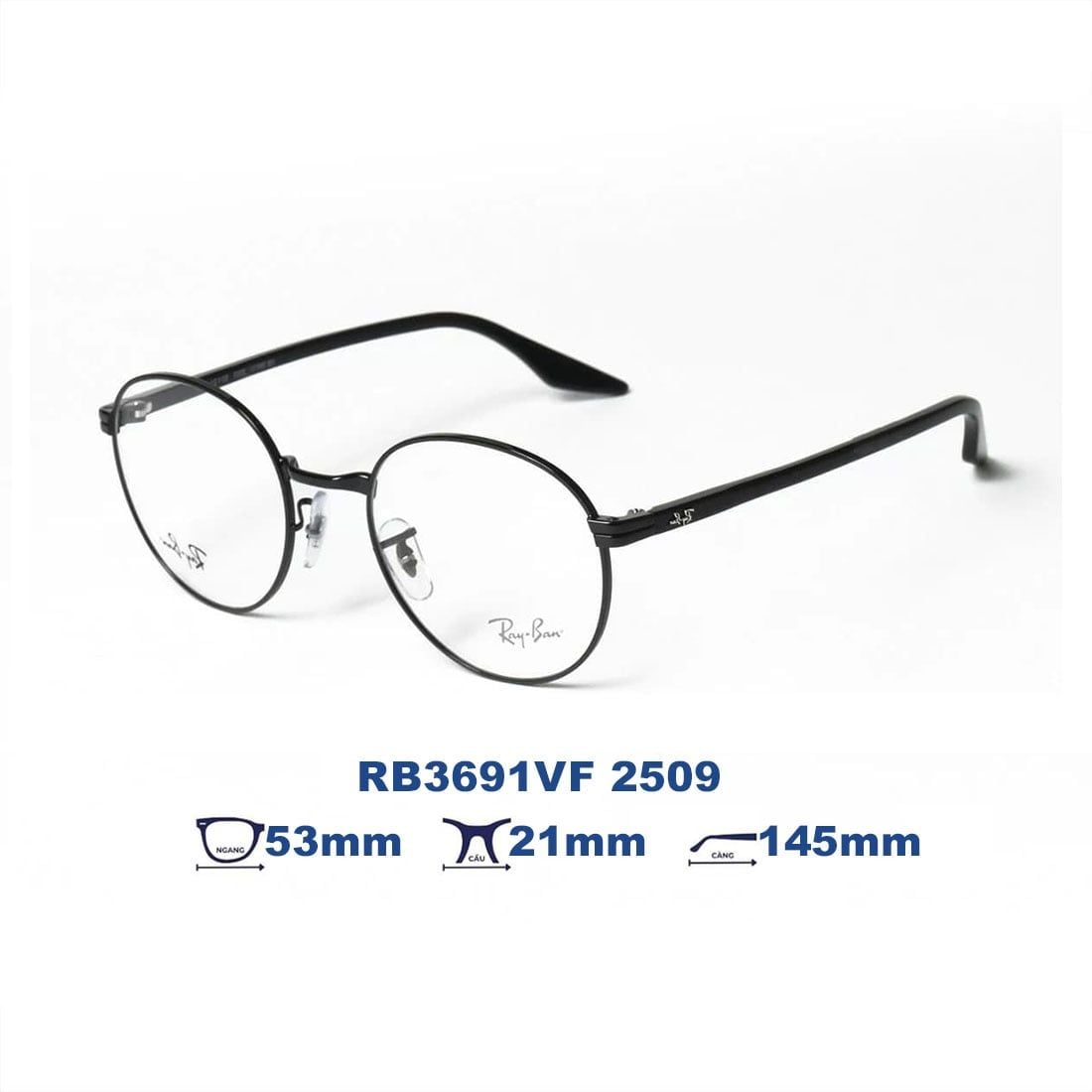  Gọng kính RAYBAN RB3691VF 2509 