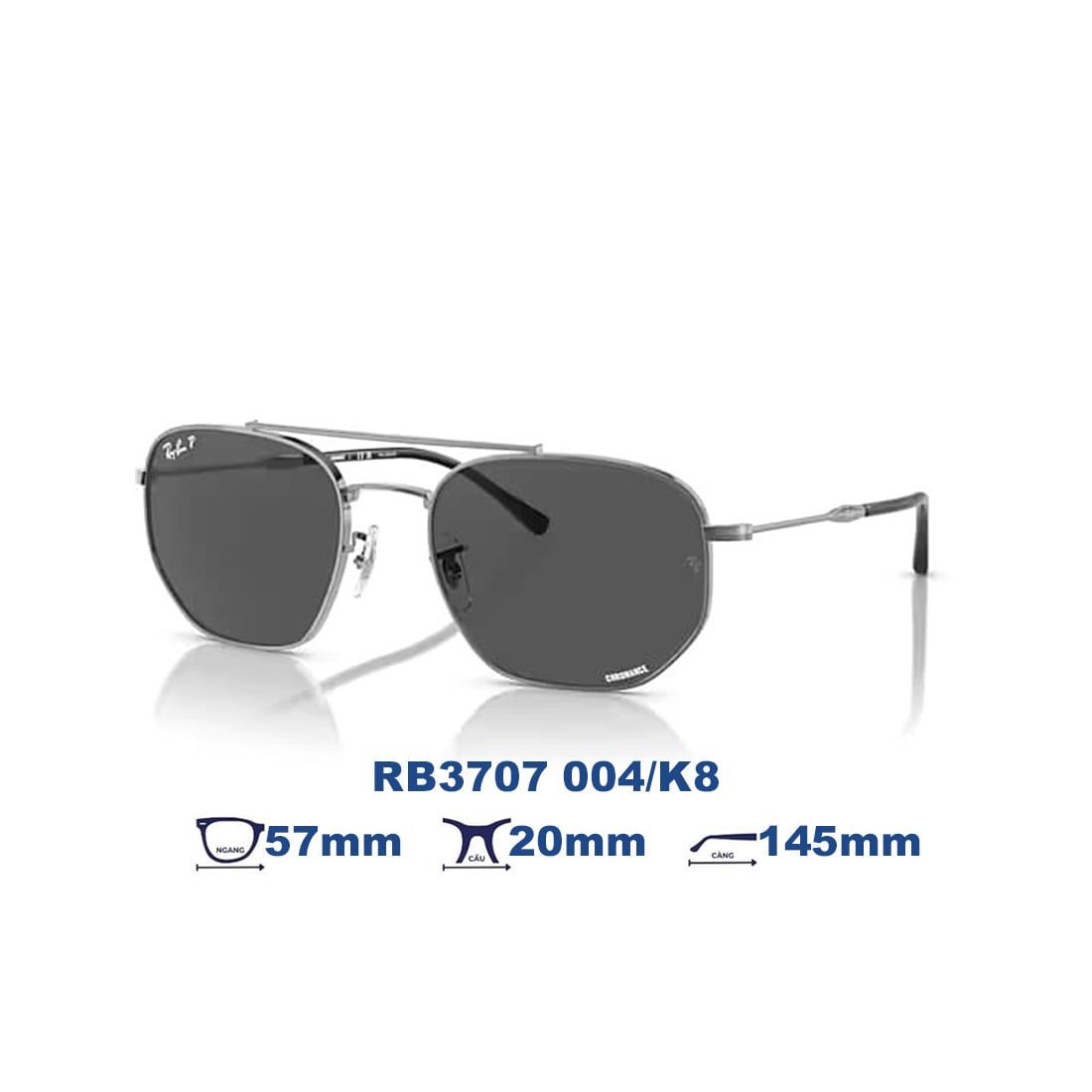  Kính mát RAYBAN RB3707 004/K8 