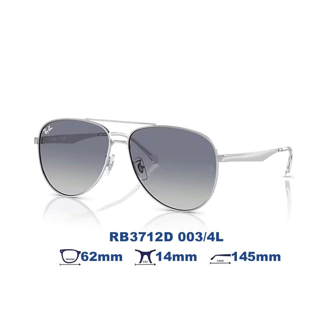  Kính mát RAYBAN RB3712D 003/4L 