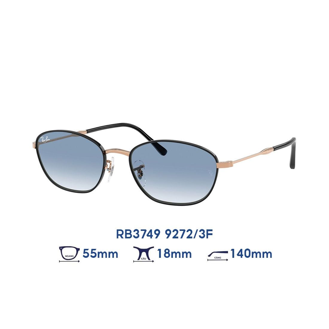 Kính mát RAYBAN RB3749 9272/3F