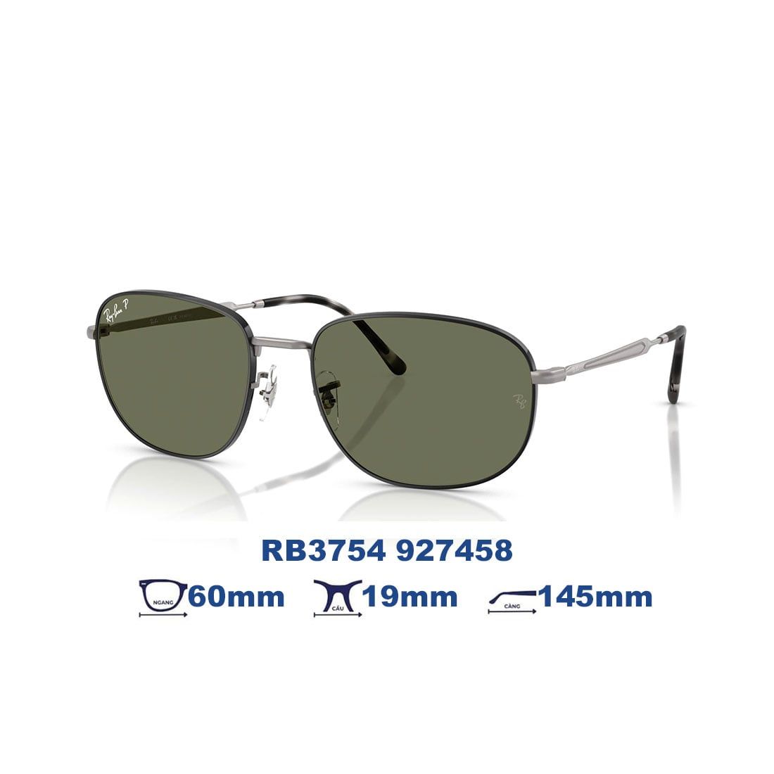 Kính mát RAYBAN RB3754 927458 