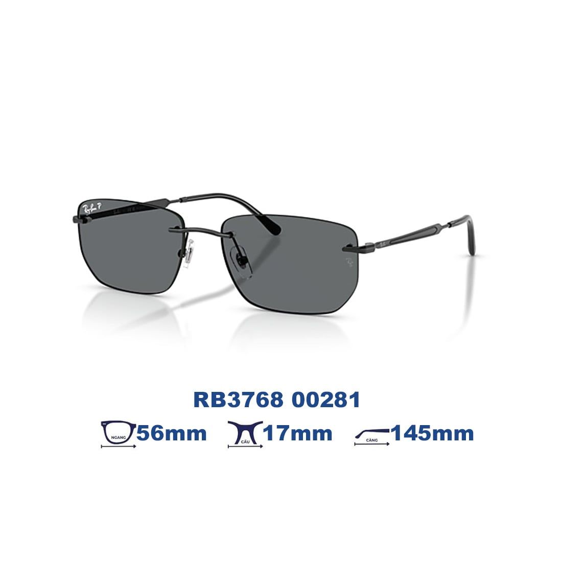  Kính mát RAYBAN RB3768 00281 