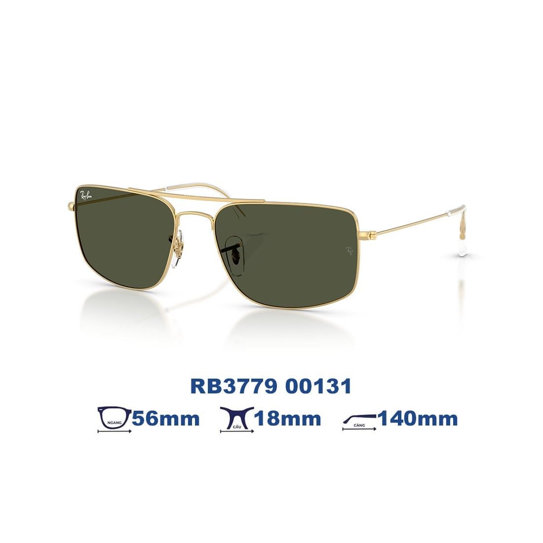  Kính mát RAYBAN RB3779 00131 