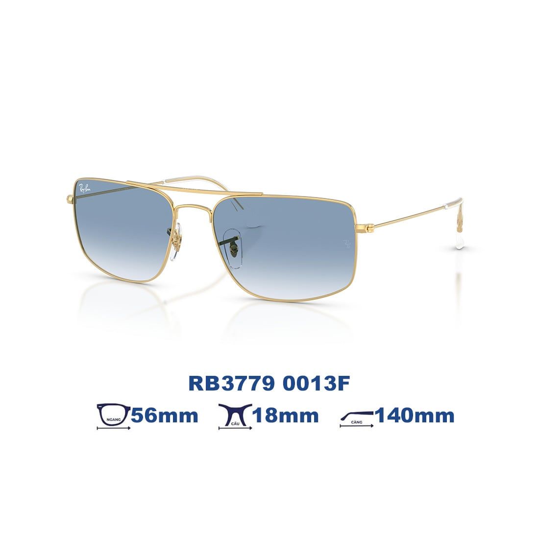  Kính mát RAYBAN RB3779 0013F 