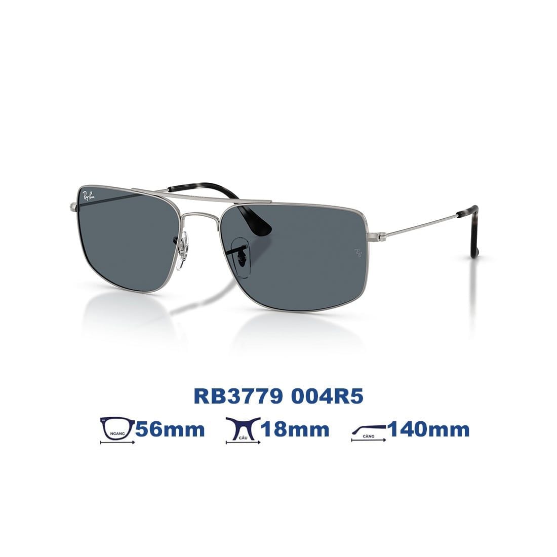  Kính mát RAYBAN RB3779 004R5 