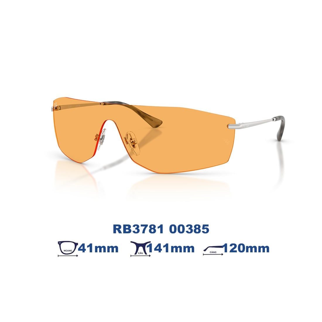 Kính mát RAYBAN RB3781 00385