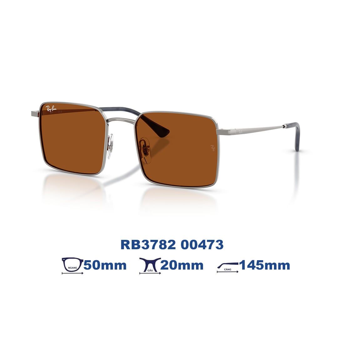  Kính mát RAYBAN RB3782 00473 